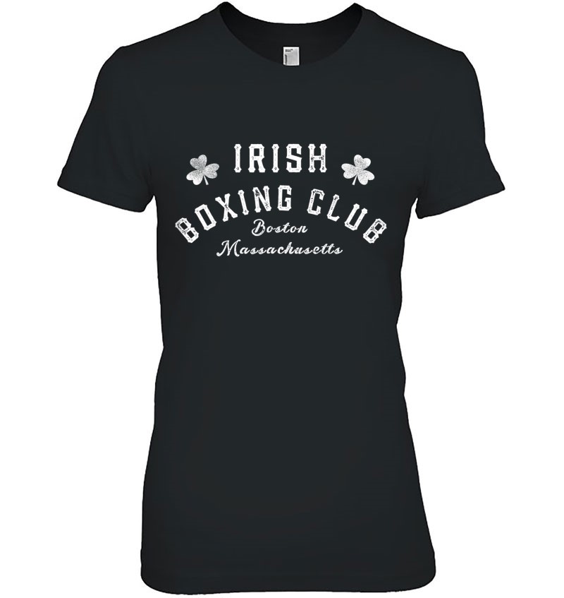 Great Irish Boxing Shirt Men Club Boston Fighting Tee Pub Mugs