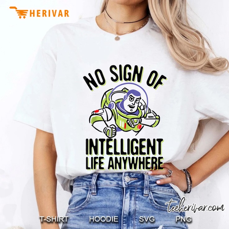 Toy Story Buzz Lightyear No Intelligent Life Tank Top Ladies Tee