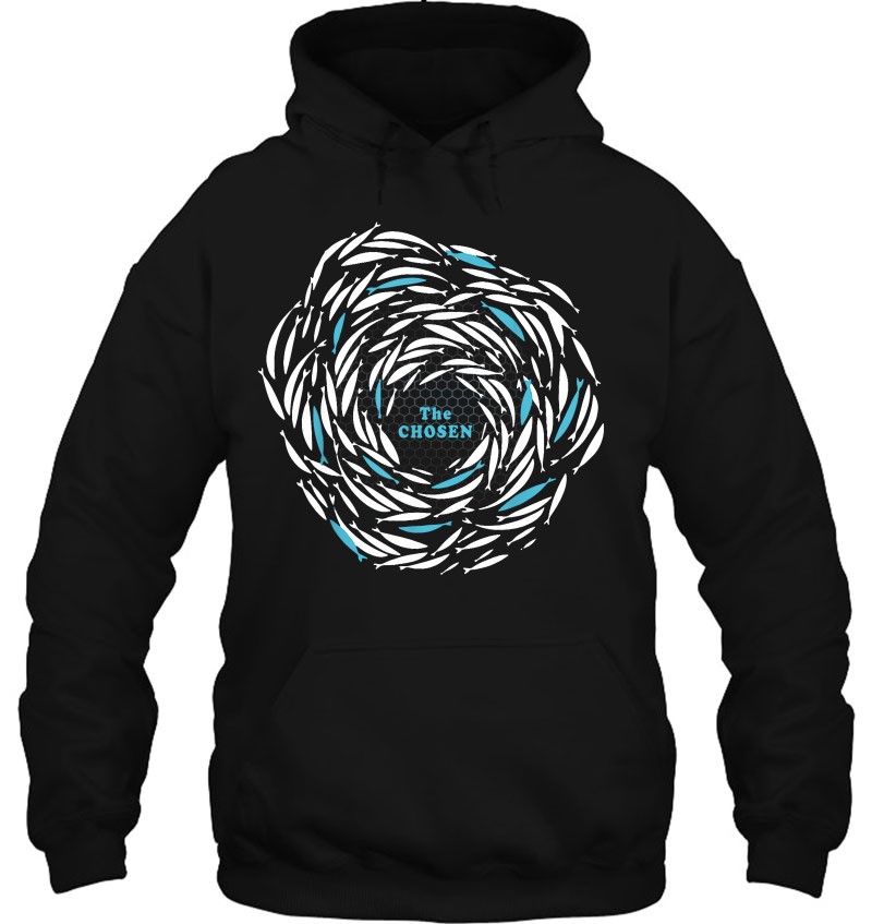 Onesteps Funny Cycle Fish The Chosen Merch Against The Current Enthusiast Unisex Hoodie 