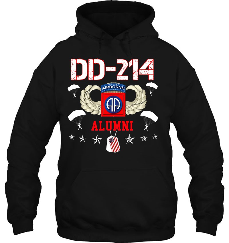 Dd-214 Us Army 82Nd Airborne Division Alumni Tee Veteran Mugs