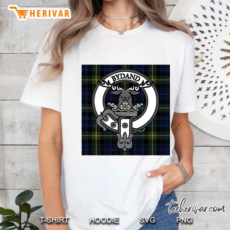 Clan Gordon Crest And Tartan Ladies Tee