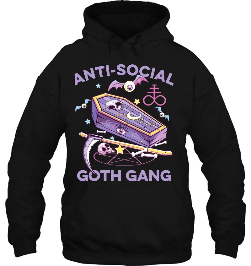 Anti Social Pastel Goth Gang Alternative Aesthetic Nu Goth Mugs