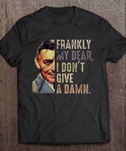 Original Vintage Frankly My Dear I Don’t Give A Damn Iron On Transfer 