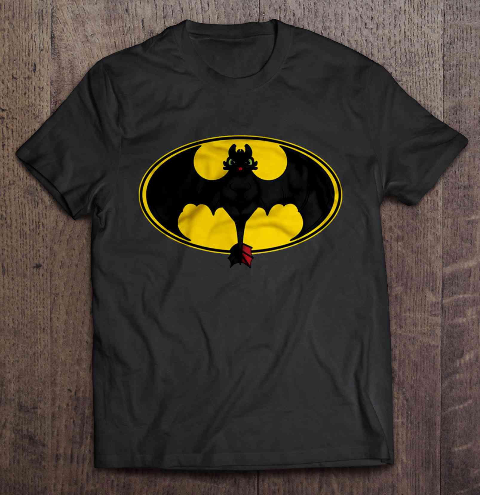 Batless - Toothless And Batman Shirt | TeeHerivar