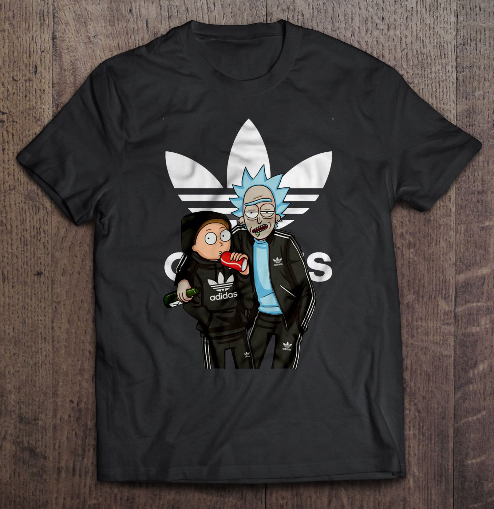 Rick And Morty Adidas T Shirts, Hoodie, & TeeHerivar
