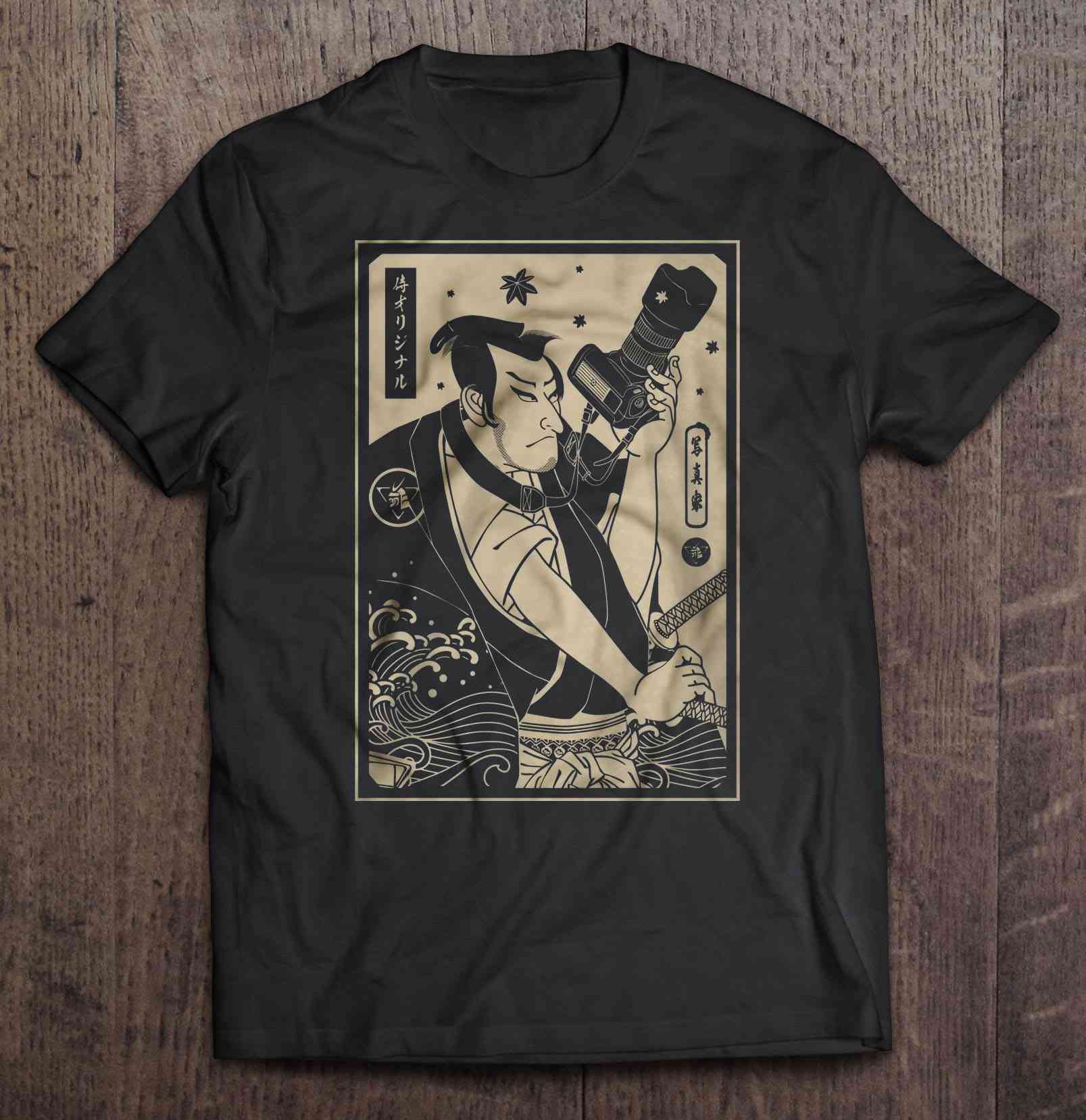 Samurai Photographer Version2 Shirt | TeeHerivar