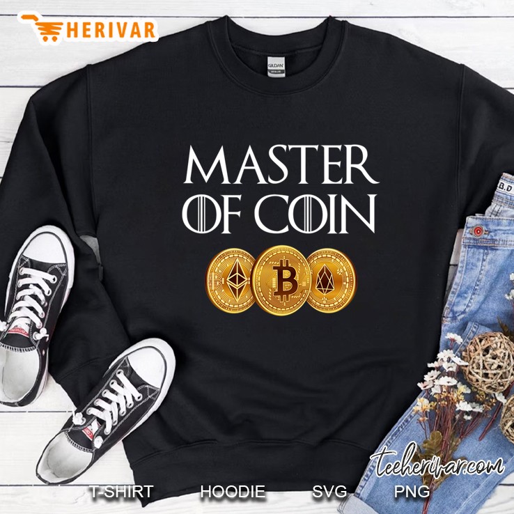 Master Of Coin - Funny Crypto Sweatshirt