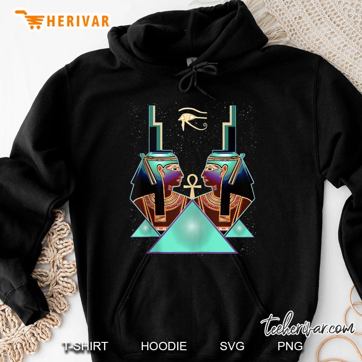 Egyptian Goddess Isis Kemetic God Auset Hoodie