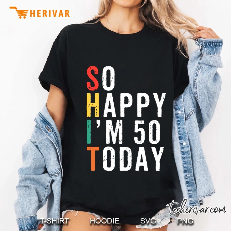 Womens 50Th Birthday Shirts For Her Gift Ladies Tee