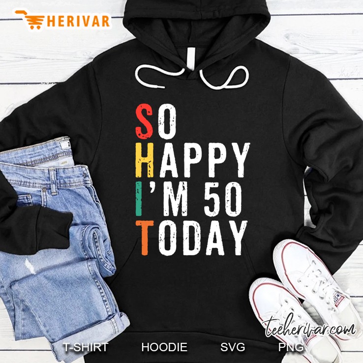 Womens 50Th Birthday Shirts For Her Gift Hoodie