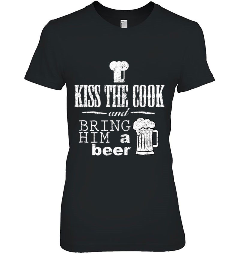 tee Thanks The Cook and Bring Him Beer Funny Chef Women Sweatshirt 