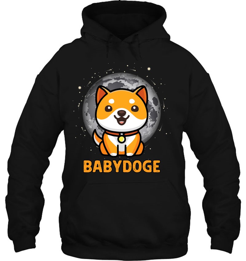 Baby Doge Coin Crypto Moon, Cryptocurrency Shiba Babydoge Mugs