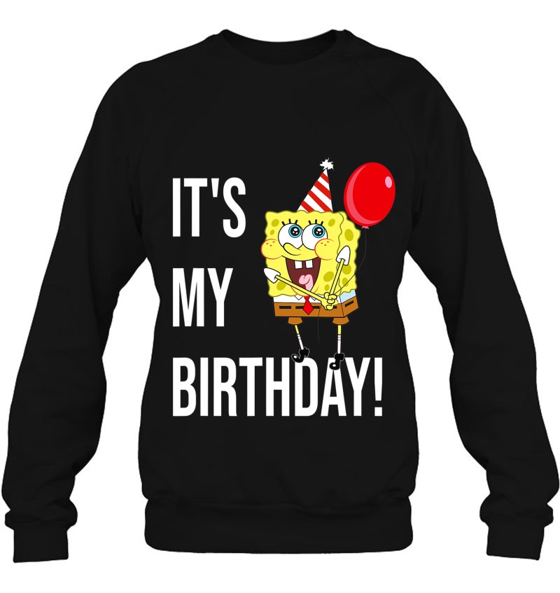 Mademark X Spongebob Squarepants - Spongebob - It's My Birthday! Sweatshirt