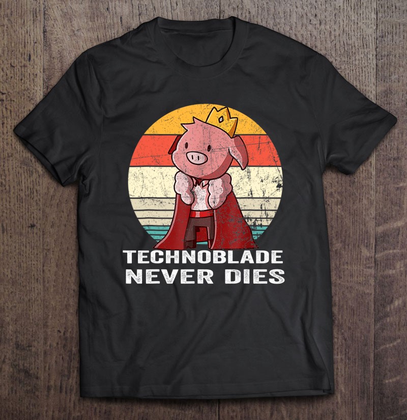 Technoblade Never Dies Cosplay Video Gamer Merch T Shirts, Hoodies,  Sweatshirts & Merch