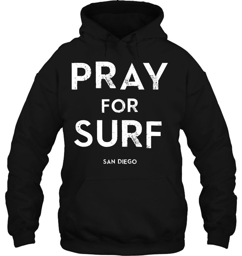Pray For Surf San Diego Shirt Vintage Surfing Tee Mugs