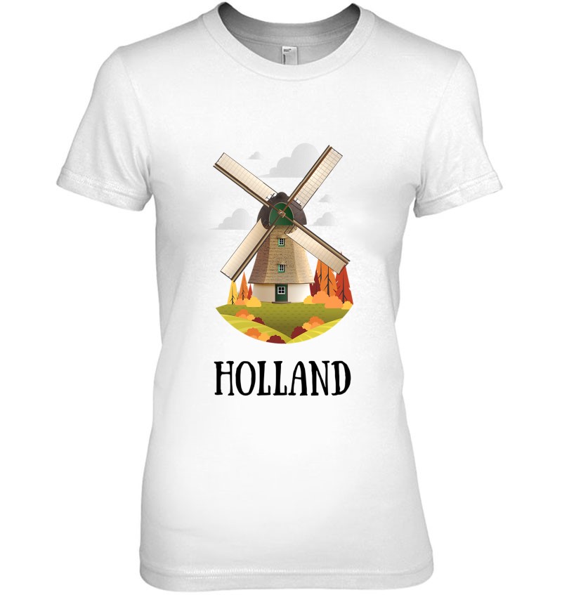 Windmill Shirt Dutch Holiday In Holland