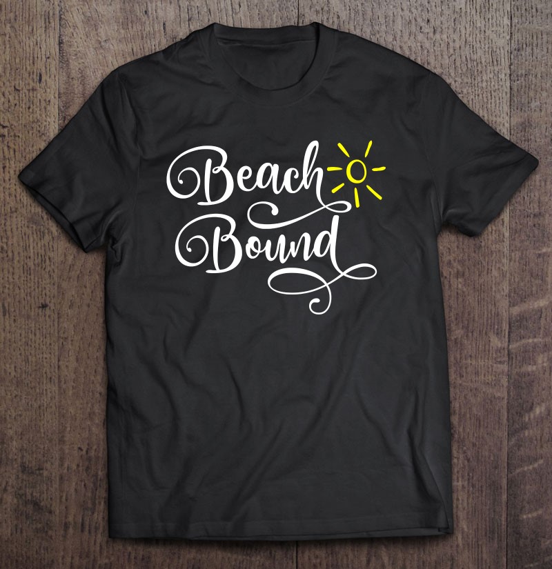 Spring Break Beach Weekend Cruise Shirts Beach Bachelorette Party Shirts Girls Beach Trip Shirts Beach Vacation Custom V-Neck Tees