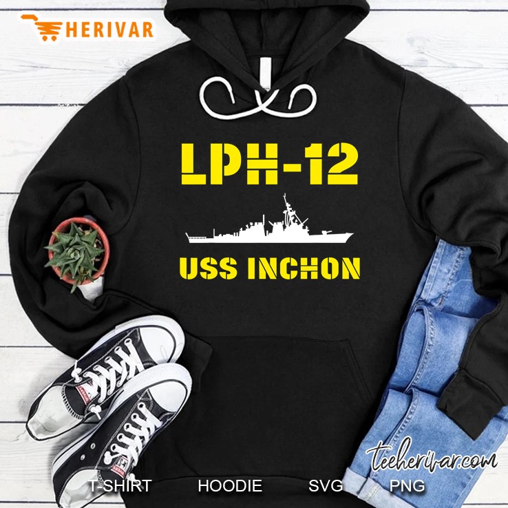 Uss Inchon Lph-12 Ver2 Hoodie