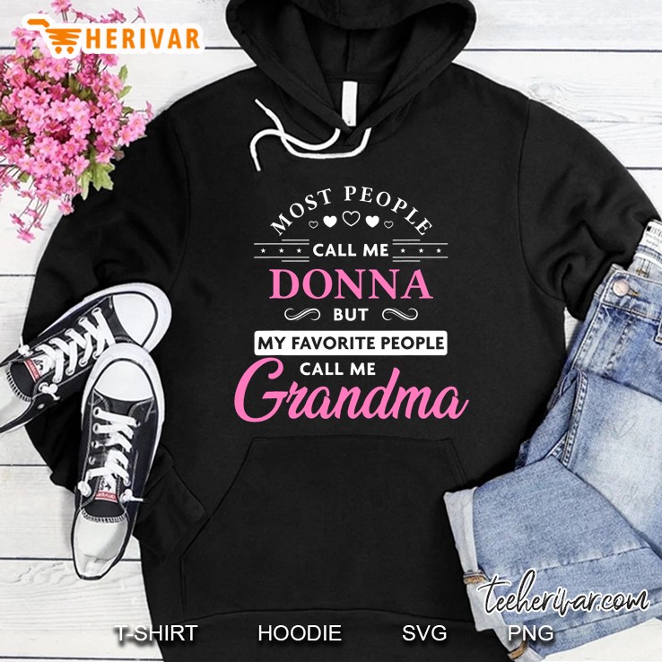 Donna Name Gift Personalized Grandma Hoodie