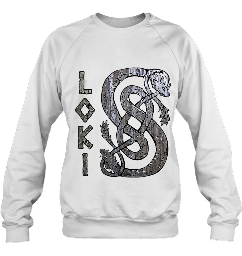 Loki Symbol The Serpent Vikings Gods Tee Viking Myth Tank Top Sweatshirt