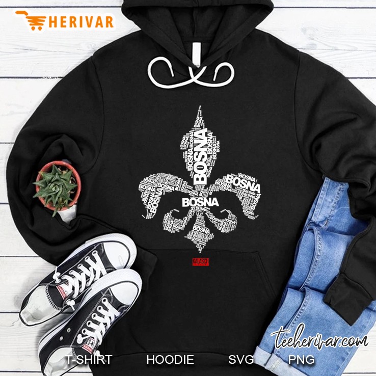 Bosna Ljiljan Bosanac Bosna I Hercegovina Hoodie