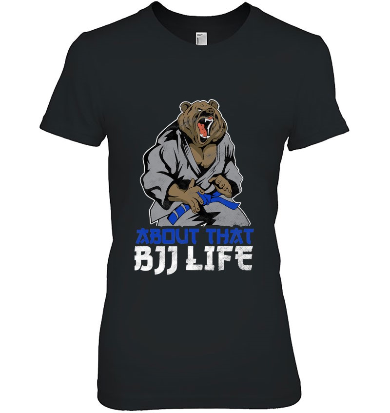 Bjj Brazilian Jiu Jitsu - Grizzly Bear Mma Blue Belt Mugs