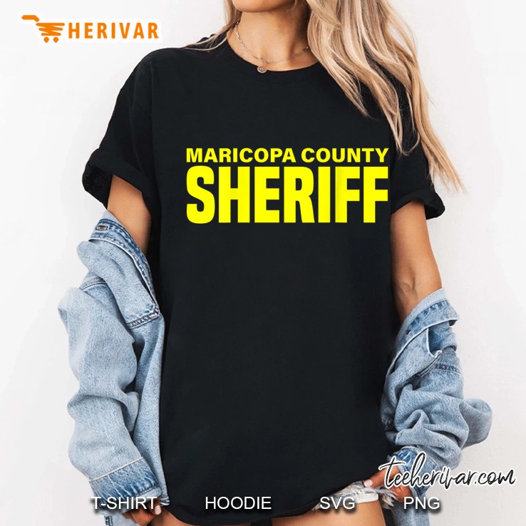 Maricopa County Arizona Sheriff Deputies Uniform Ladies Tee