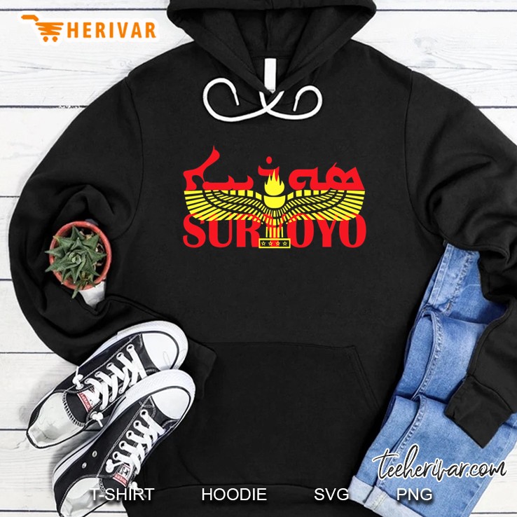 Syriac Flag Aramean Syriac Flag Suryoyo Flag Hoodie