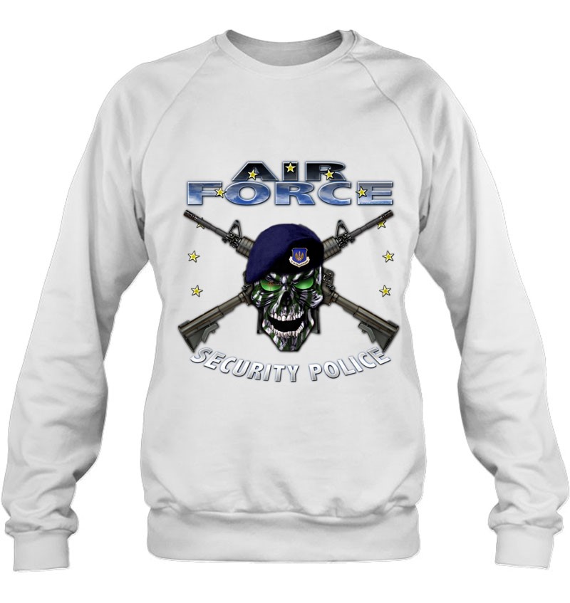 Air Force Security Forces Defensor Fortis Police Premium Sweatshirt