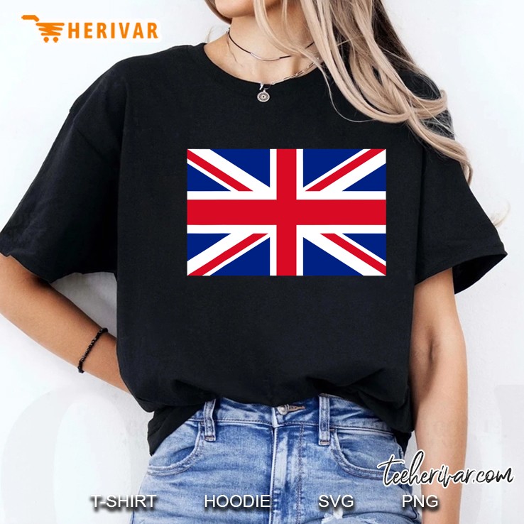 Union Jack Tshirt Basic Uk Flag Tee Ladies Tee