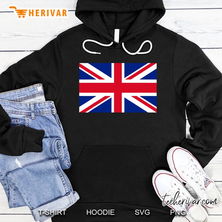 Union Jack Tshirt Basic Uk Flag Tee Hoodie