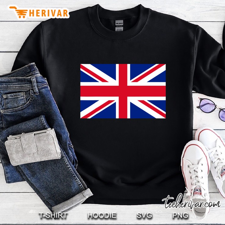 Union Jack Tshirt Basic Uk Flag Tee Sweatshirt