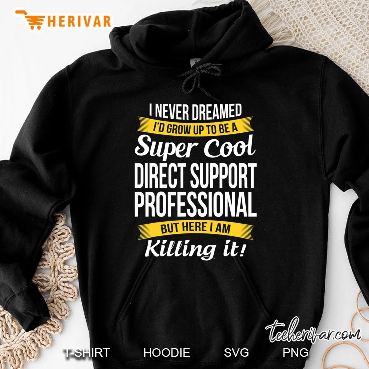 Super Cool Direct Support Professional Funny Gift Hoodie