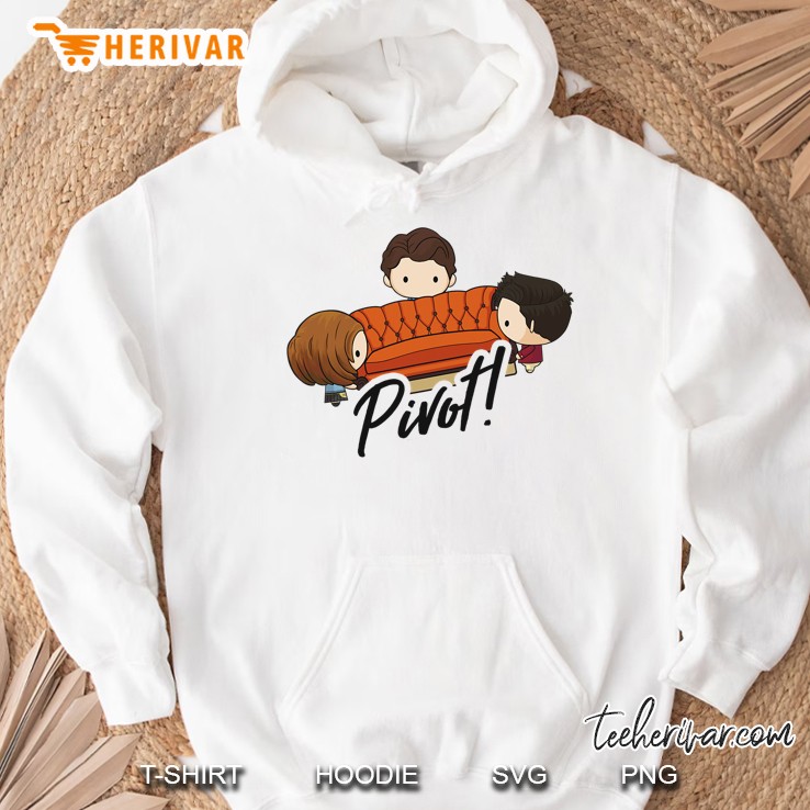 Friends Chibi Pivot Couch Hoodie