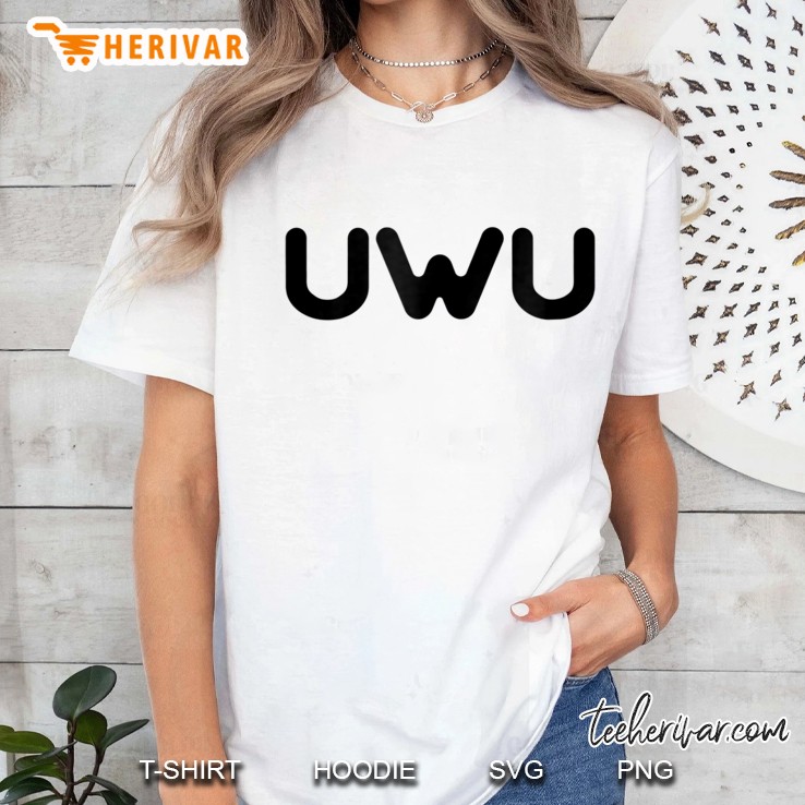 Uwu Face Shirt Uwu Shirt - Happy Anime Face Ladies Tee