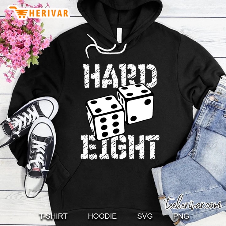Casino Craps Hard Eight Dice Hoodie
