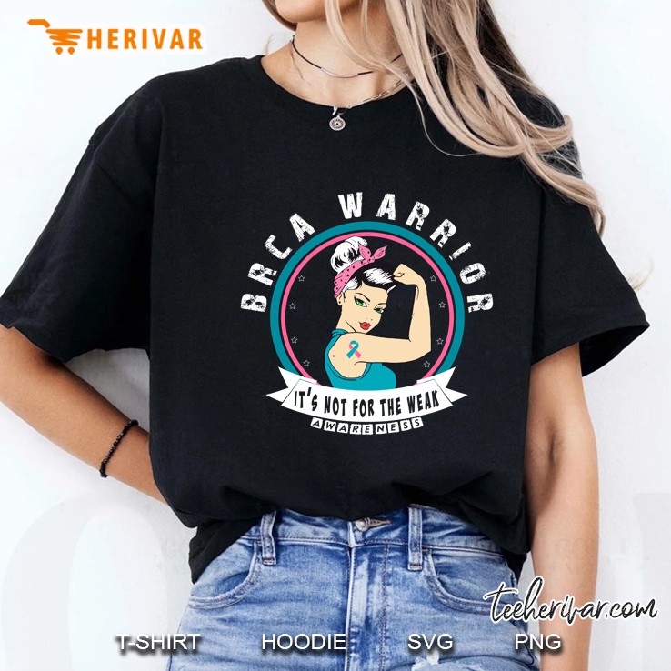Womens Brca Warrior Awareness Women Ladies Tee
