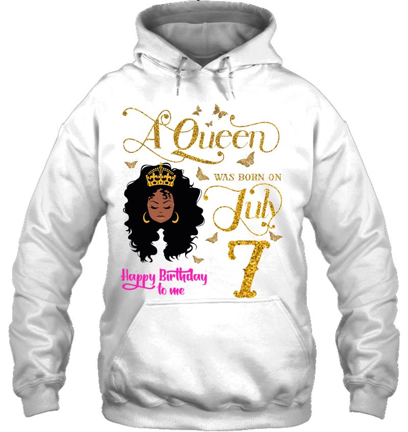 A Queen Was Born On July 7 Happy Birthday To Me 7Th July Mugs