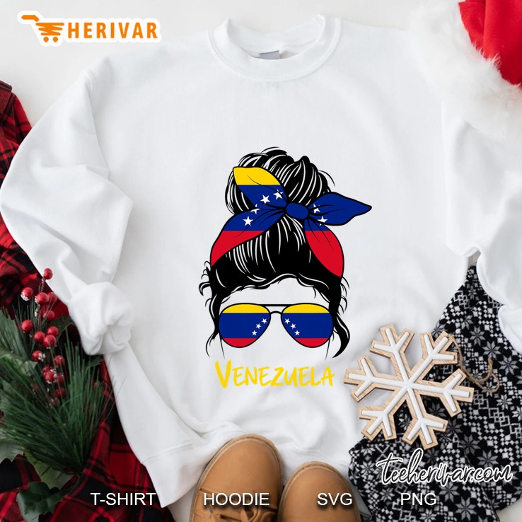 Venezuelan Girl Venezuela Franela Venezuela Mujer Venezolana Sweatshirt