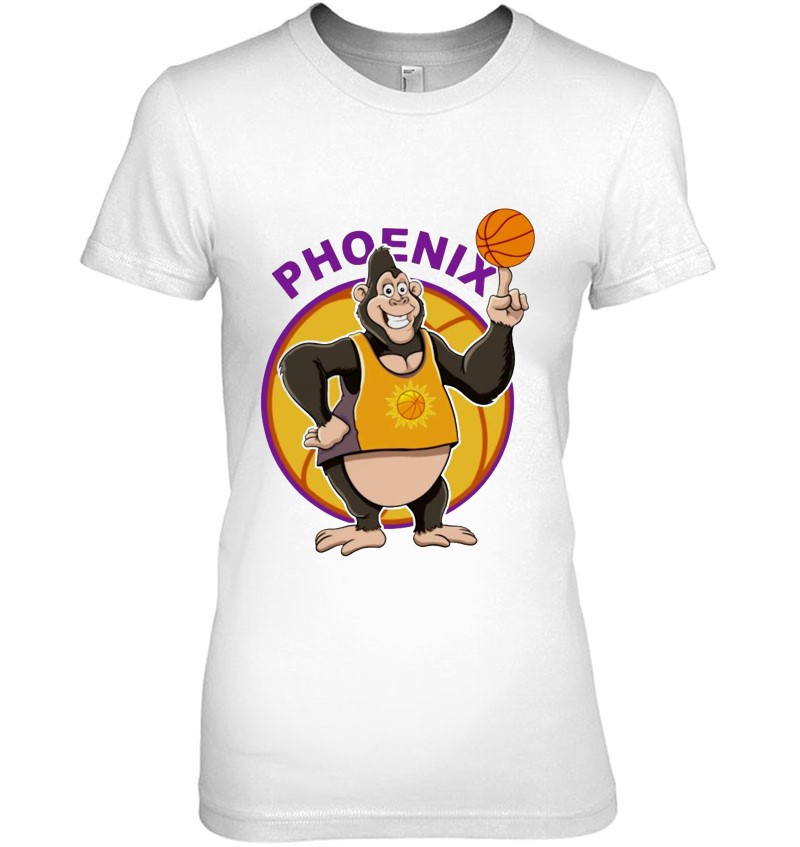 Phoenixes Suns gorilla mascot basketball Kids T-Shirt for Sale by  PabsCellaneous