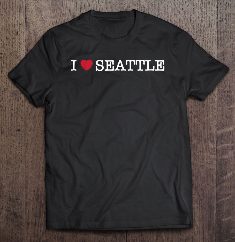 I Love Heart Seattle T-Shirt 