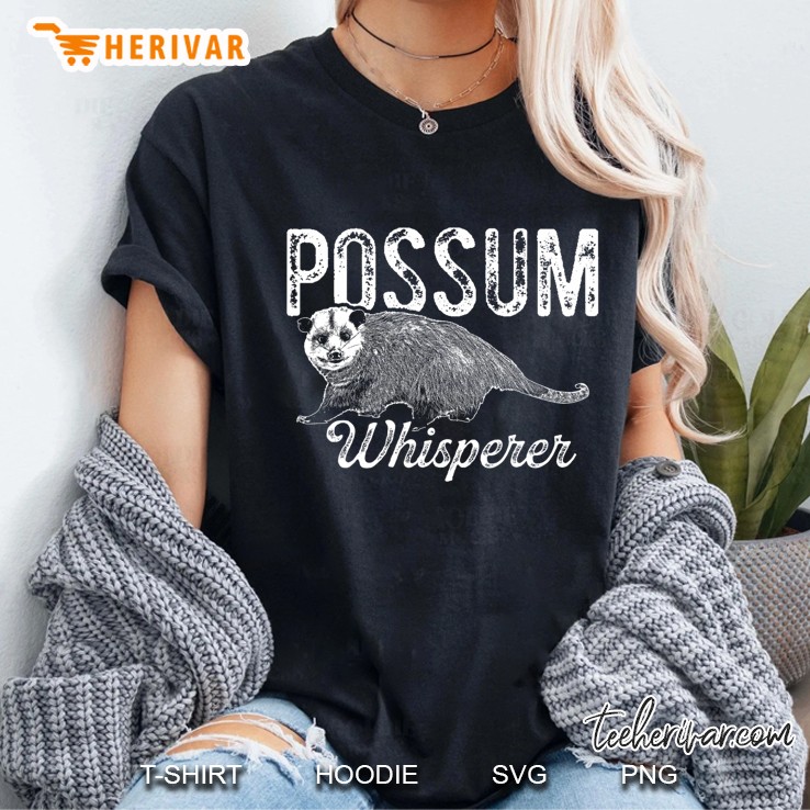 Opossum Possum Whisperer Tee I Love Possums Ladies Tee