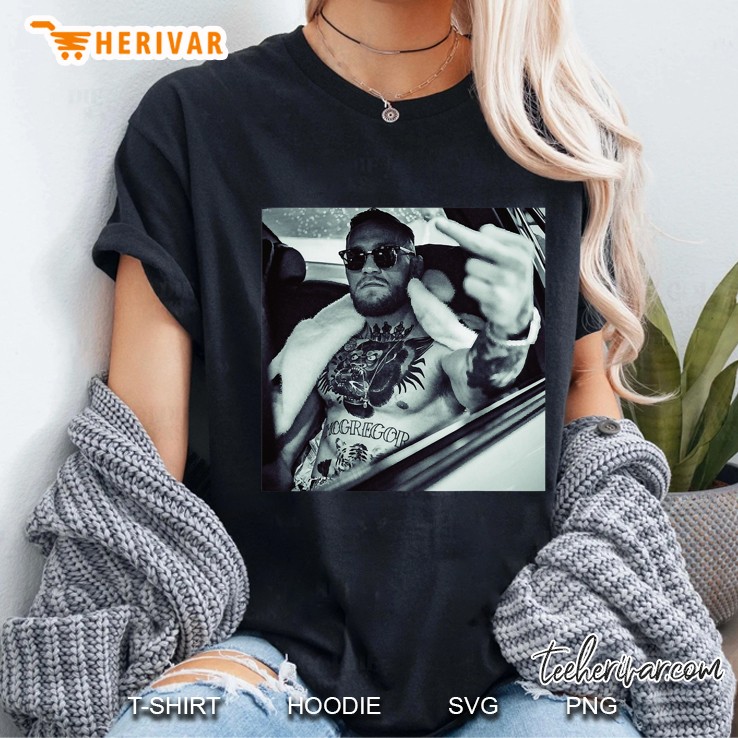 Conor Mc Gregor Middle Finger Ladies Tee