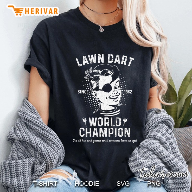 Lawn Dart World Champion Gift Ladies Tee