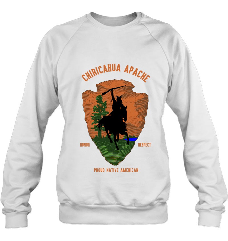 Chiricahua Apache Tribe Native American Indian Retro Arrow Sweatshirt