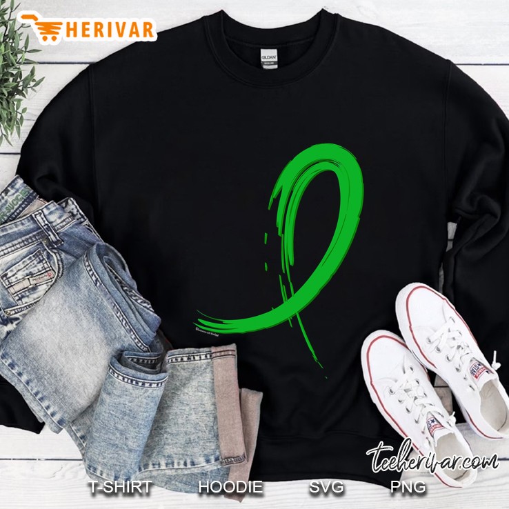 Bile Duct Cancer Green Graffiti Ribbon Sweatshirt