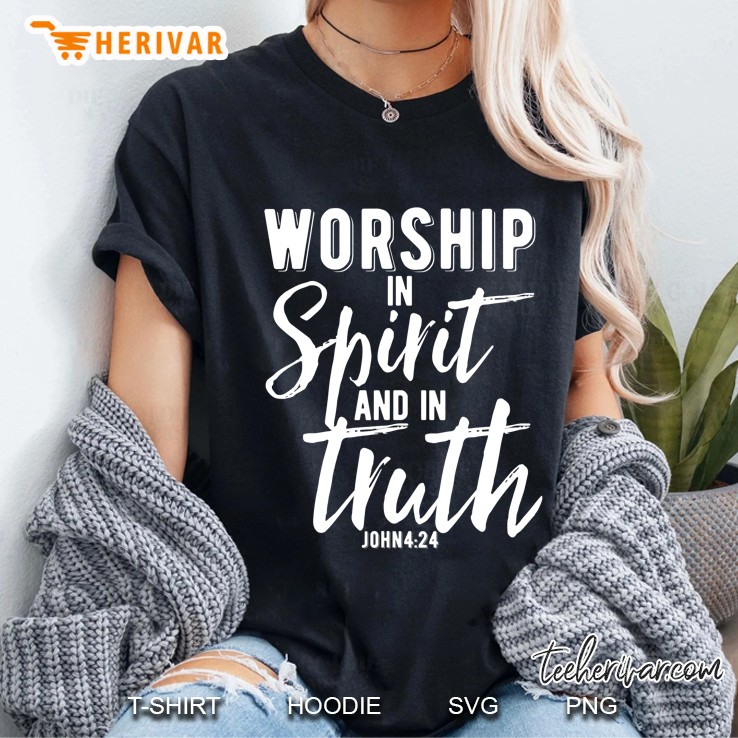 Christian Bible Verse Design Praise And Worship Team Gift Ladies Tee