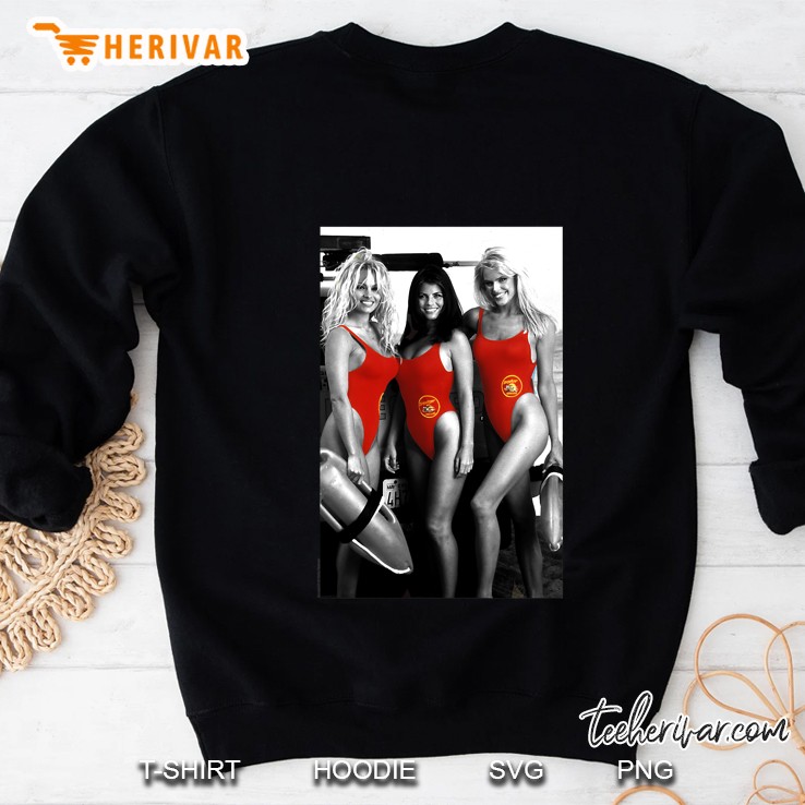 Baywatch Pamela Anderson, Yasmine Bleeth, Kelly Packard Sweatshirt