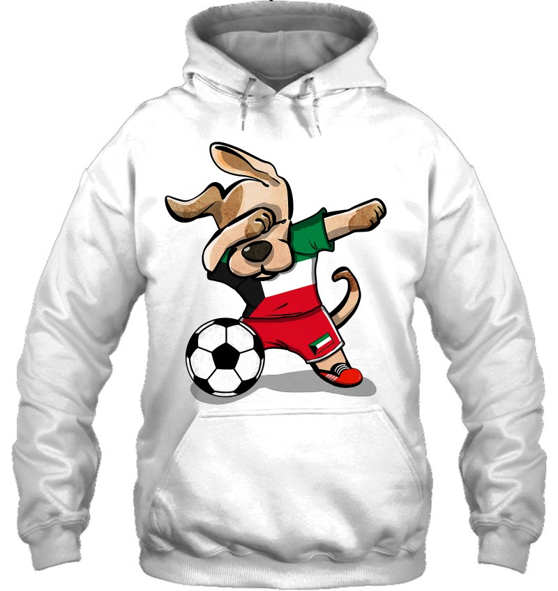 Funny Dog Kuwait Soccer Jersey Shirt Kuwaiti Football Gift