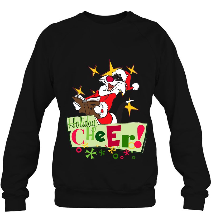 Looney Tunes Holiday Cheer Sylvester Christmas Sweatshirt